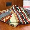 EXTRA LARGE SOFT & WARM ALPACA WOOL BLANKET 75x90" NATIVE SOUTH AMERICAN PATTERN