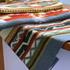 EXTRA LARGE SOFT & WARM ALPACA WOOL BLANKET 75x90" NATIVE SOUTH AMERICAN PATTERN