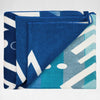 EXTRA LARGE THICK SOFT &amp; WARM ALPACA WOOL BLANKET 94x79" AZTEC GEOMETRIC PATTERN